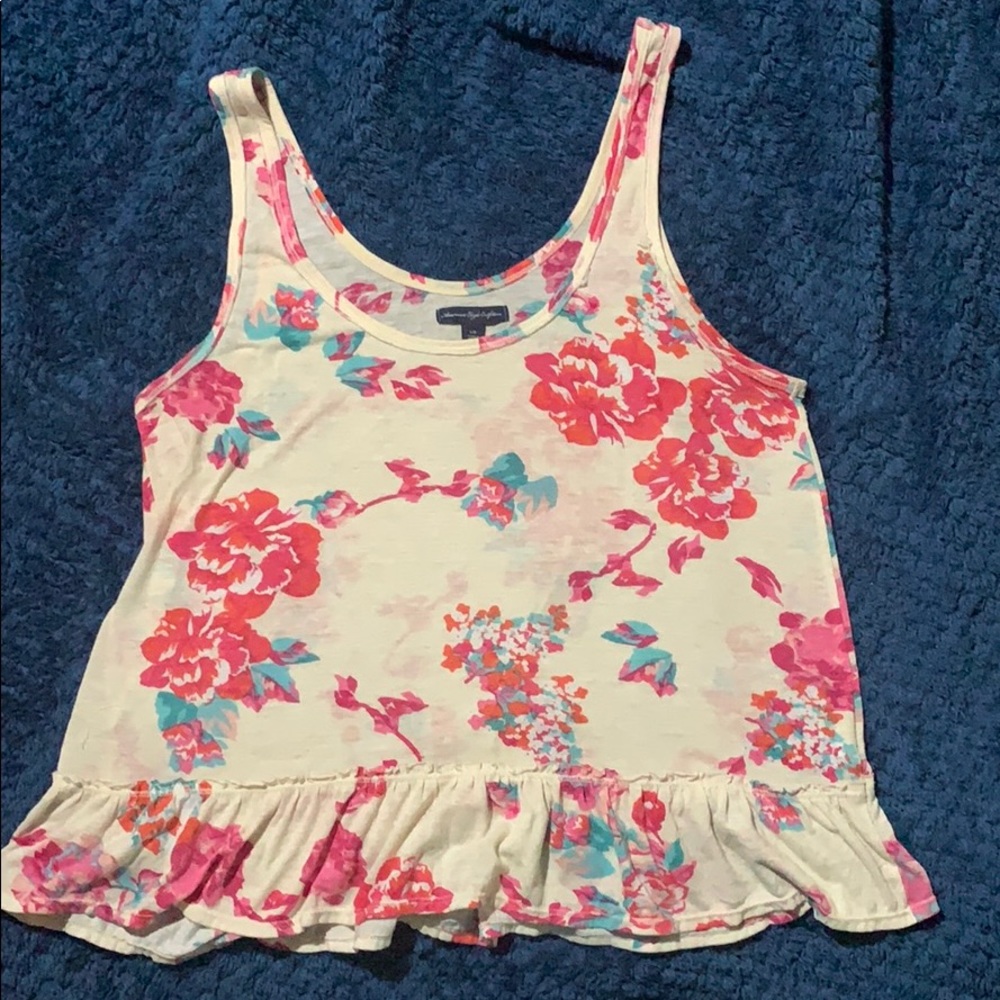 Floral tank top